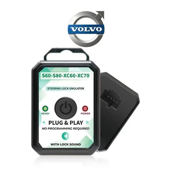 Emulator למנעול הגה חשמלי S60 S80 XC60 XC70 (פלאג אנד פליי)