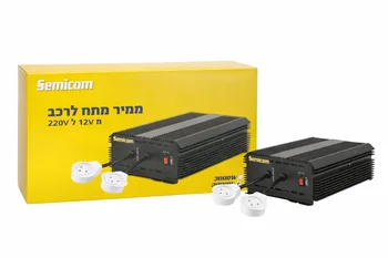ממיר מתח 2000W מ-12V ל-220V