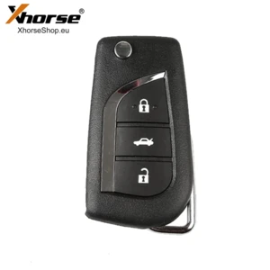 שלט חוטי - XHORSE (ללא צ’יפ) סטייל טויוטה דגם -XKTO00EN