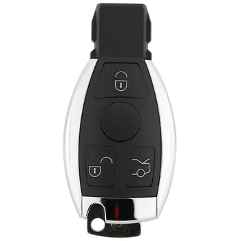 מארז שלט מרצדס 3 לחצנים - HU64