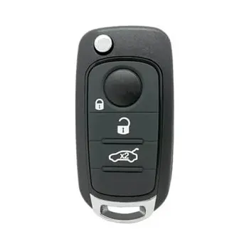 שלט תואם מקור קופץ פיאט 500X\טיפו 3 לחצנים צ’יפ MQB48 | תדר 433MHz