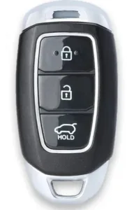 שלט חכם תואם מקור - יונדאי קונה 3 לחצנים 2018-2020 | צ’יפ 47 - J9100 | תדר 433MHz