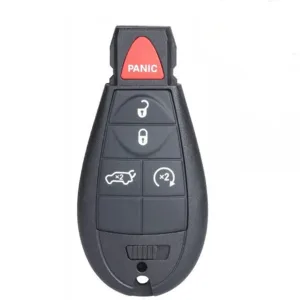 שלט חכם תואם מקור ג’יפ\קרייזלר - 5 לחצנים | צ’יפ ID46 - 7945 | תדר 433MHz | להב - CY24