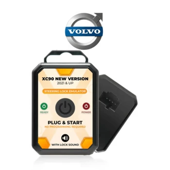 Emulator למנעול הגה חשמלי (פלאג אנד פליי) +2019 Volvo XC90 -S90 - V60 - XC60